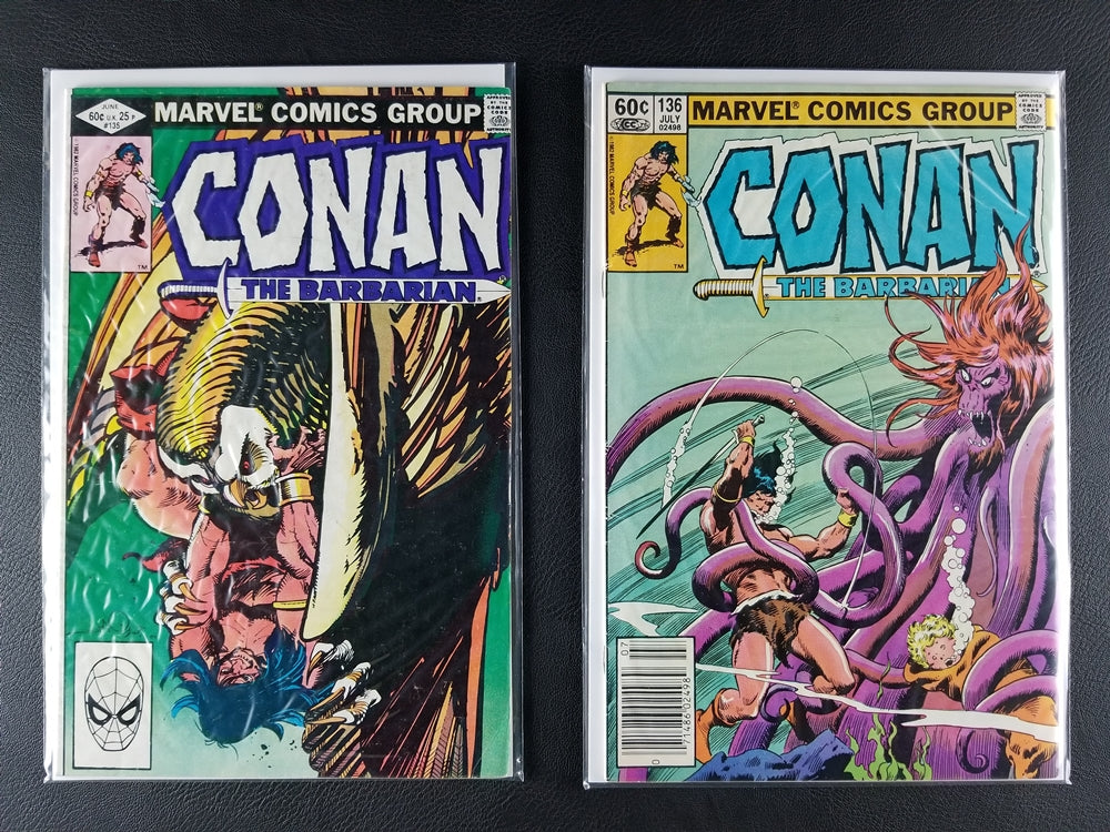 Conan the Barbarian #131-140 Set (Marvel, 1982)