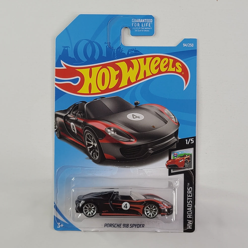 Hot Wheels - Porsche 918 Spyder (Black)