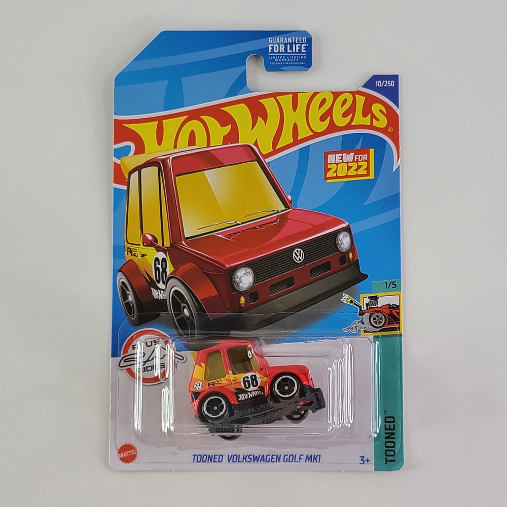 Hot Wheels - Tooned Volkswagen Golf Mk1 (Red Gloss)