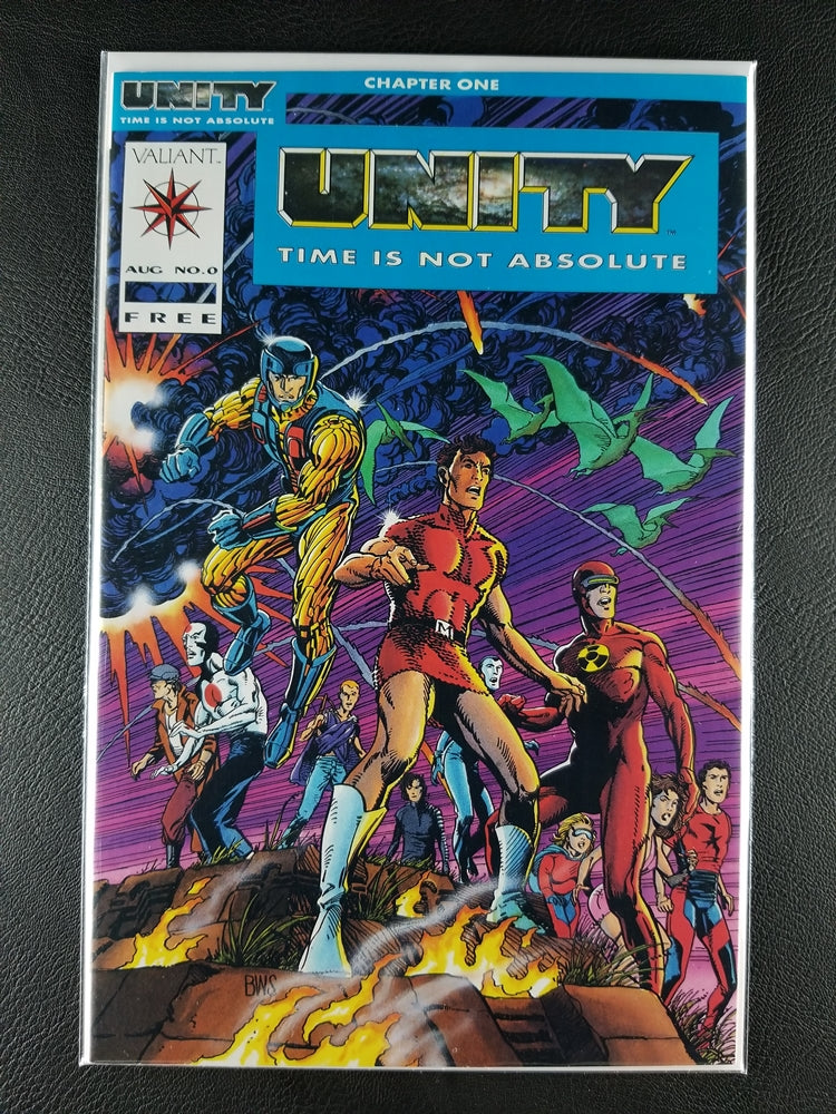 Unity [1992] #0BLUE (Valiant, August 1992)