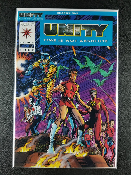 Unity [1992] #0BLUE (Valiant, August 1992)