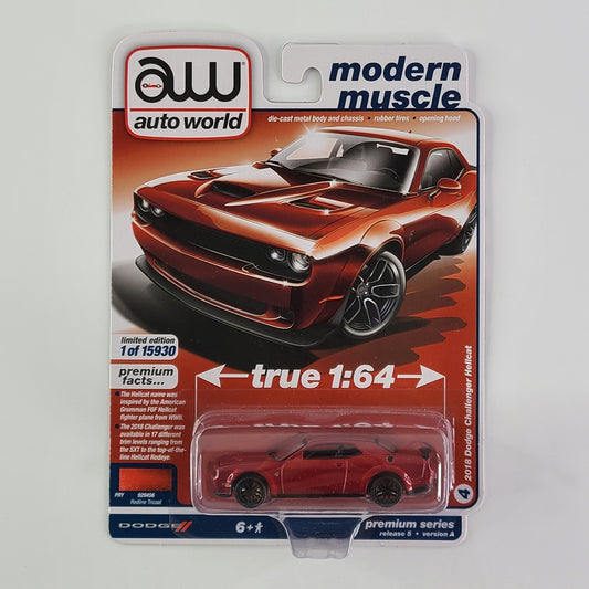 Auto World - 2018 Dodge Challenger Hellcat (Redline Tincoat) [Limited Edition 1 of 15930]