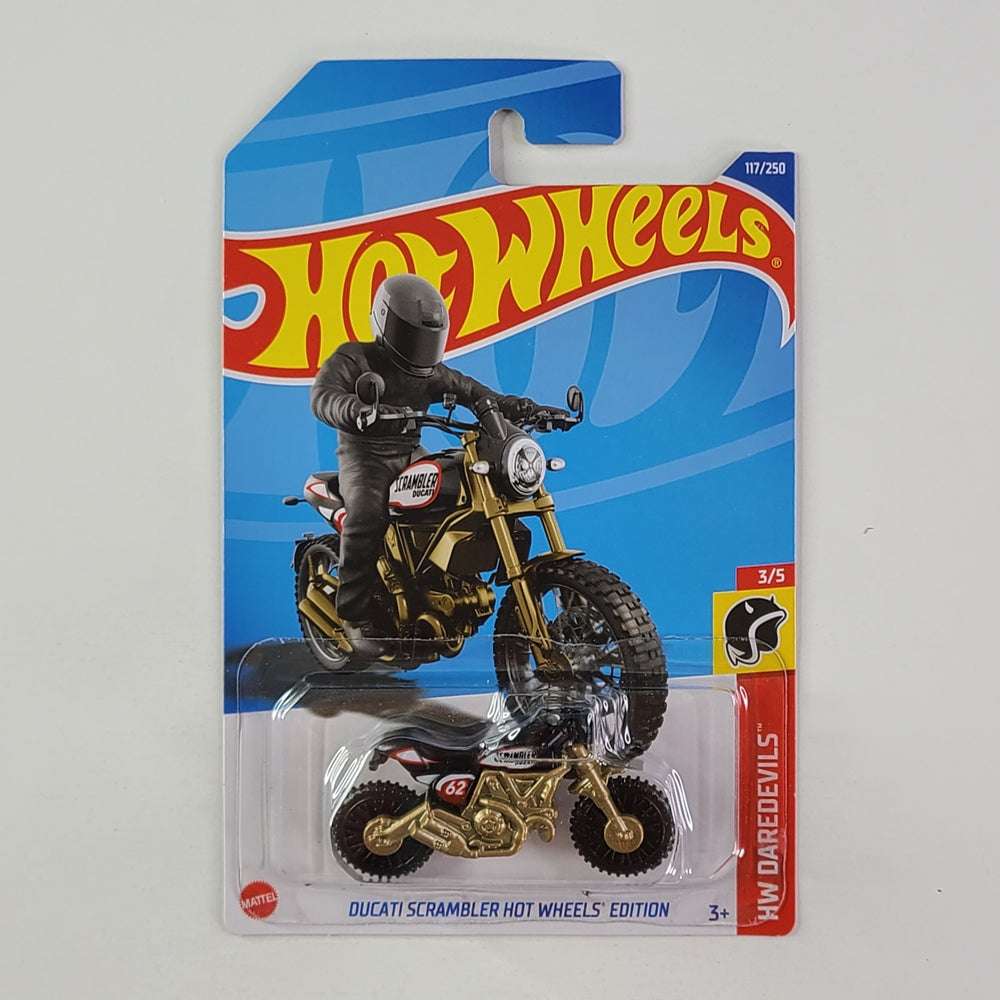 Hot Wheels - Ducati Scrambler Hot Wheels Edition (Black) [Card Variant]