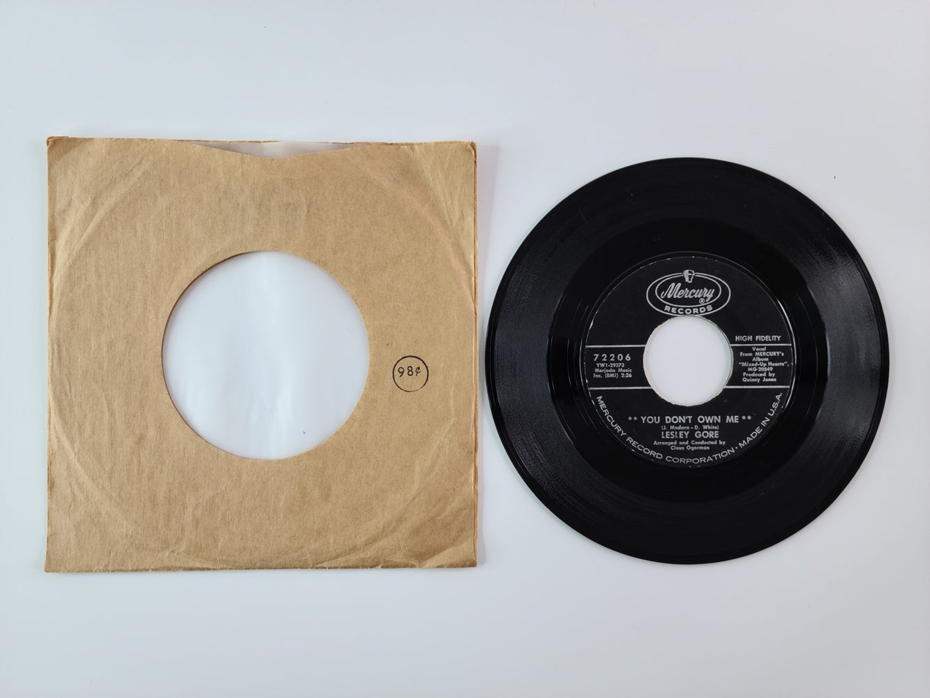 Lesley Gore - You Don't Own Me (1963, 7'' Single)