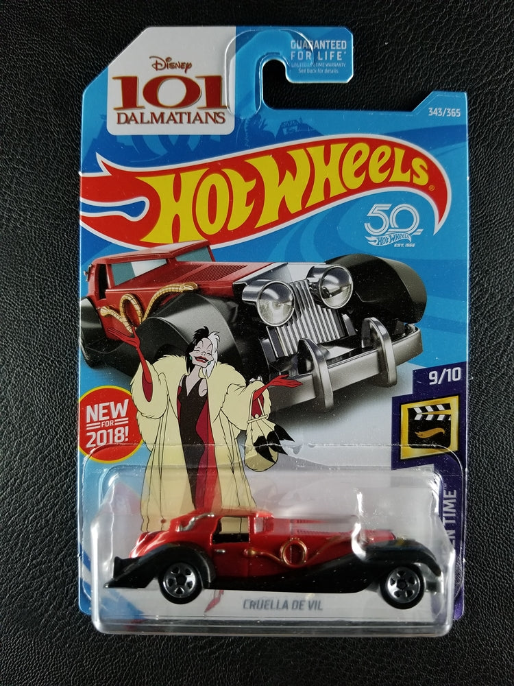 Hot Wheels - Cruella De Vil (Red)