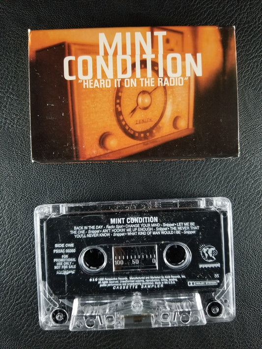 Mint Condition - Heard It On the Radio (1996, Cassette, Sampler) [PROMO]