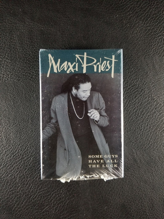 Maxi Priest - Some Guys Have All the Luck (1991, Cassette Single) [SEALED]