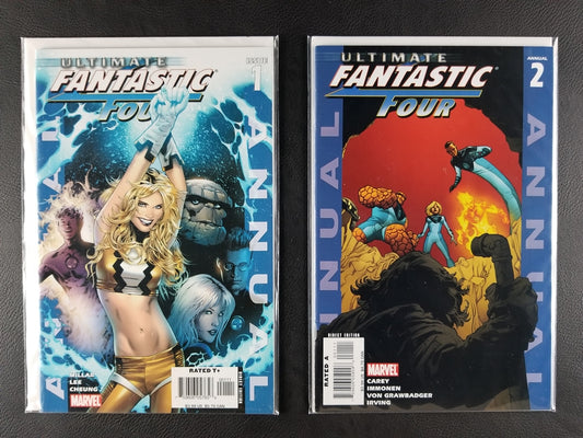 Ultimate Fantastic Four Annual #1 & 2 Set (Marvel, 2005-06)