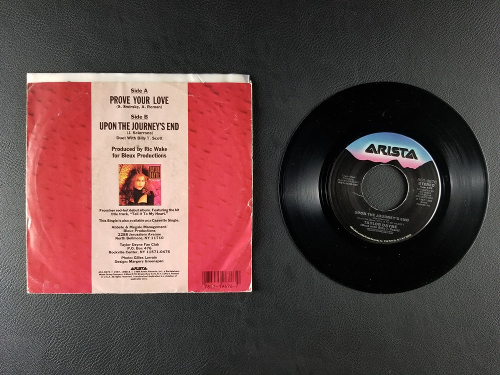 Taylor Dayne - Prove Your Love (1988, 7'' Single)