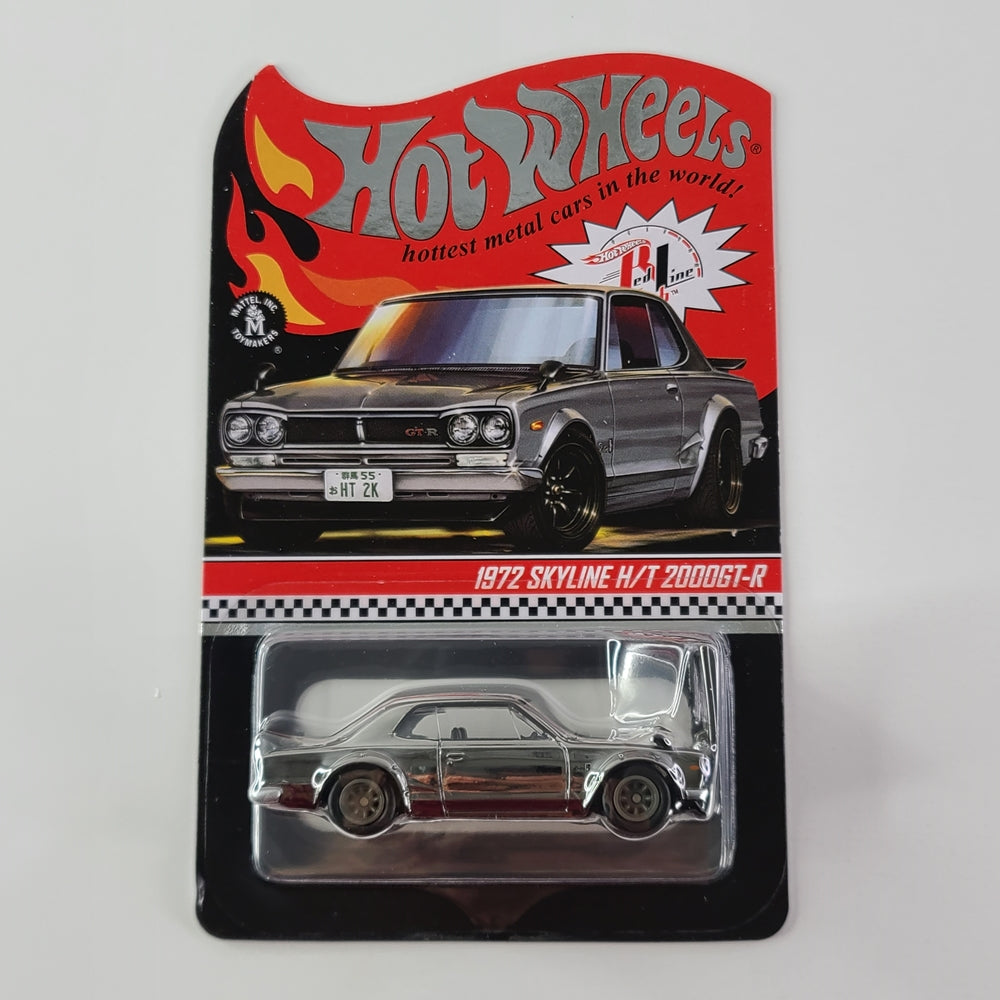 Hot Wheels - 1972 Skyline H/T 2000GT-R (Spectraflame Shadowchrome) [2021 RLC Exclusive - #17177/30000]