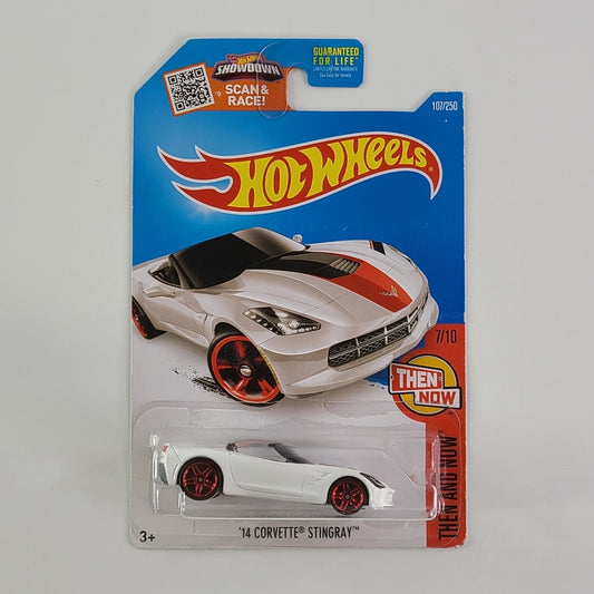 Hot Wheels - '14 Corvette Stingray (White)