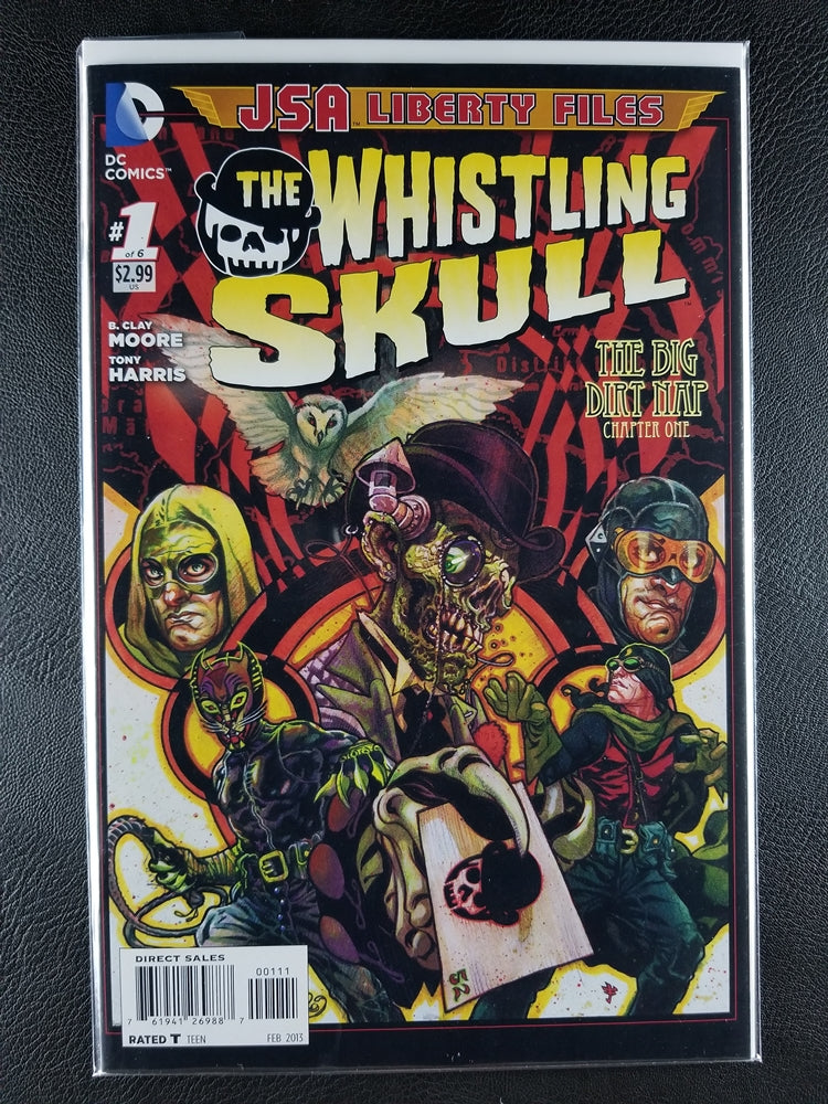 JSA Liberty Files: The Whistling Skull #1A (DC, February 2013)