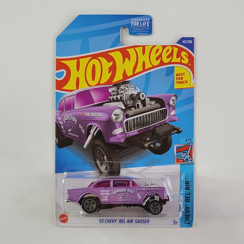 Hot Wheels - '55 Chevy Bel Air Gasser (Matte Pink)