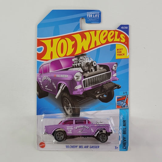 Hot Wheels - '55 Chevy Bel Air Gasser (Matte Pink)