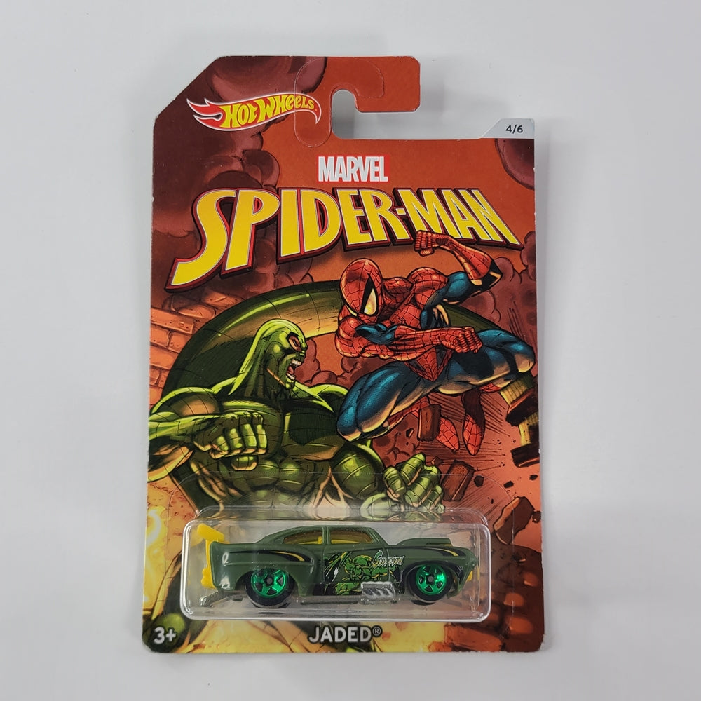 Hot Wheels - Jaded (Military Green) [Spider-Man Homecoming Series (2017) - 4/6] [Walmart Exclusive]