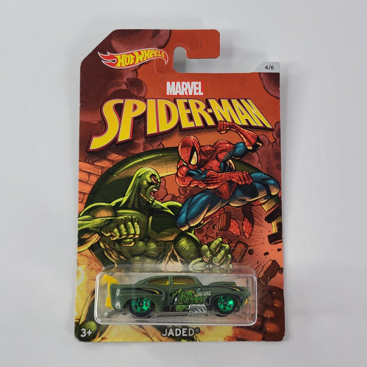 Hot Wheels - Jaded (Military Green) [Spider-Man Homecoming Series (2017) - 4/6] [Walmart Exclusive]