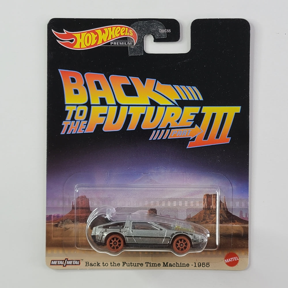 Hot Wheels Premium Real Riders - Back to the Future Time Machine - 1955 (Unpainted)