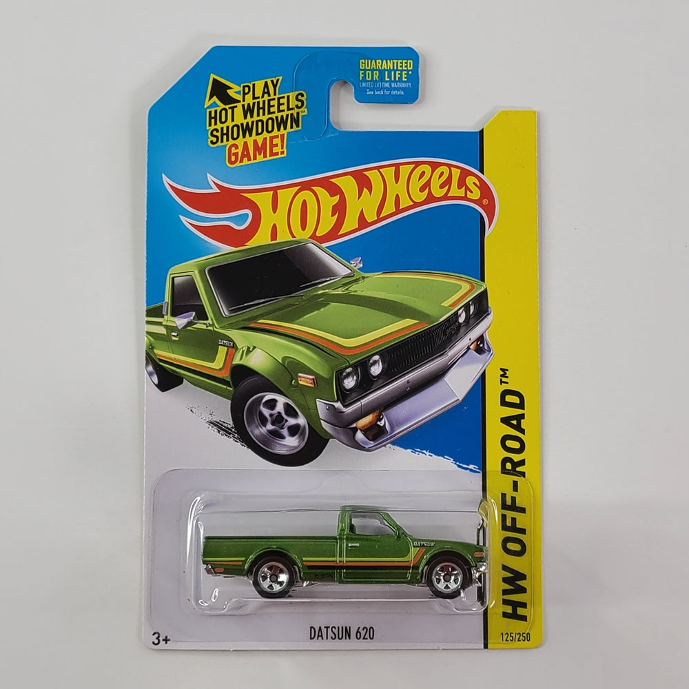 Hot Wheels - Datsun 620 (Metalflake Green) [HW Off-Road: HW Hot Trucks (2015) - 125/250]