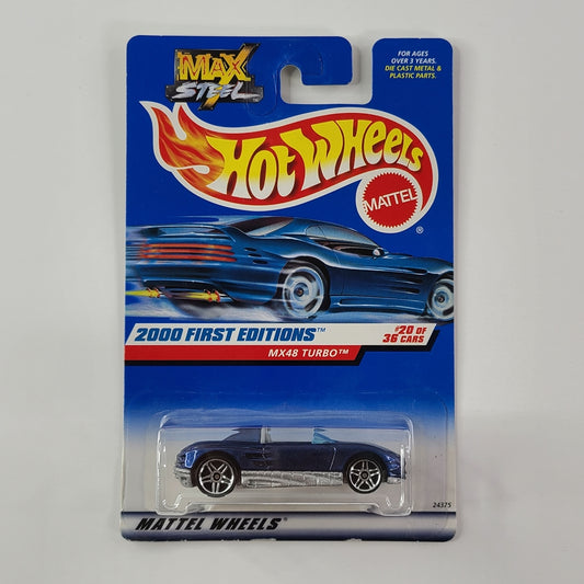 Hot Wheels - MX48 Turbo (Metalflake Blue)