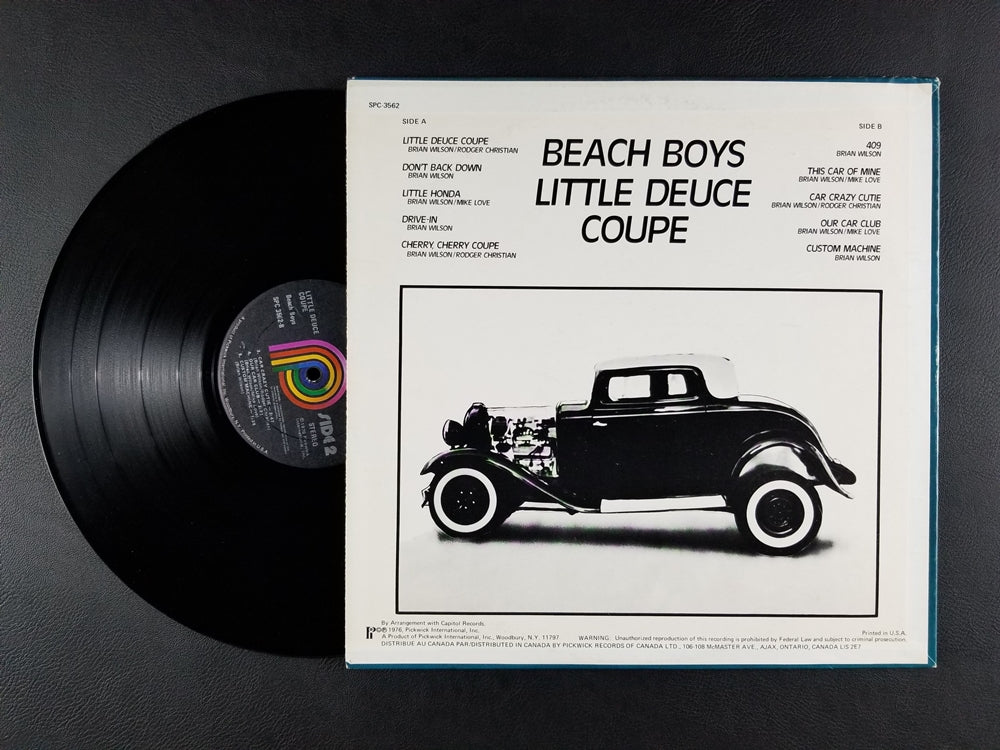 The Beach Boys - Little Deuce Coupe (1976, LP)