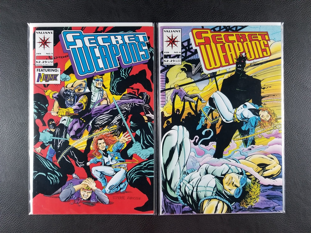 Secret Weapons #1-8 Set (Valiant, 1993-94)