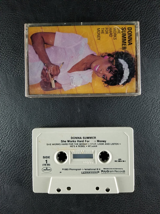 Donna Summer - She Works Hard For the Money (1983, Cassette)