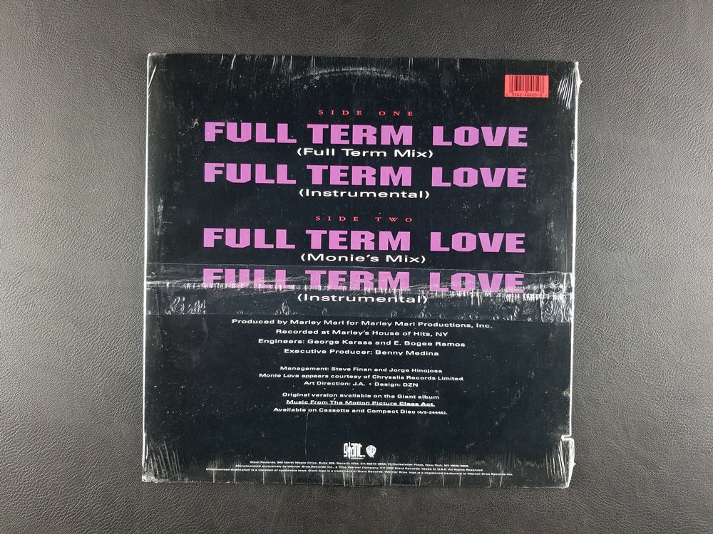 Monie Love - Full Term Love (1992, 12'' Single)