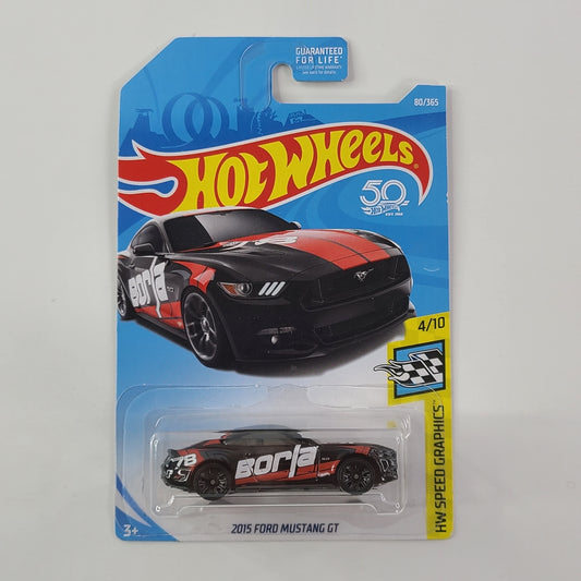 Hot Wheels - 2015 Ford Mustang GT (Black)