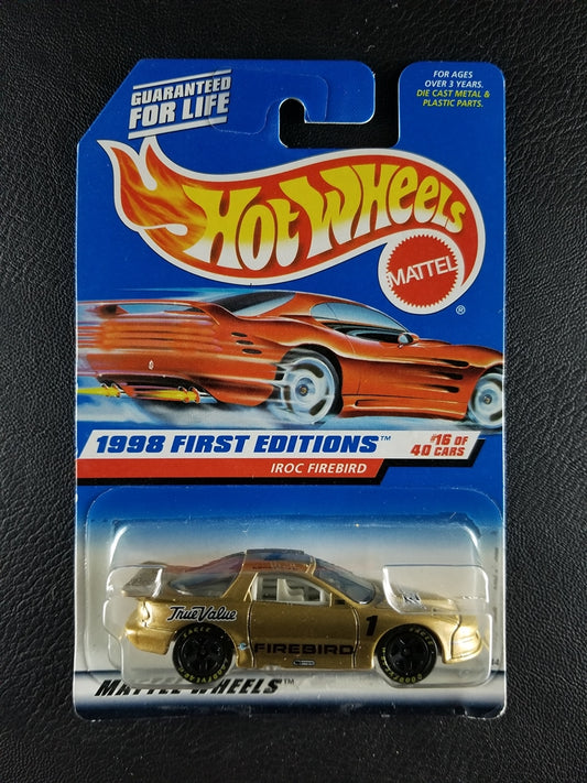 Hot Wheels - Iroc Firebird (Gold) [16/40 - HW 1998 First Editions]