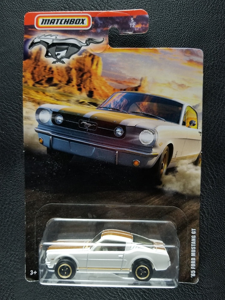 Matchbox - '65 Ford Mustang GT (White) [Walmart Exclusive]