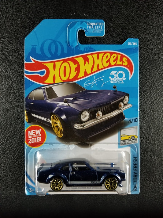 Hot Wheels - Custom Ford Maverick (Navy Blue)