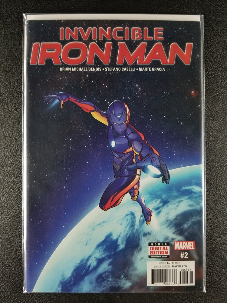 Invincible Iron Man [3rd Series] #2A (Marvel, February 2017)