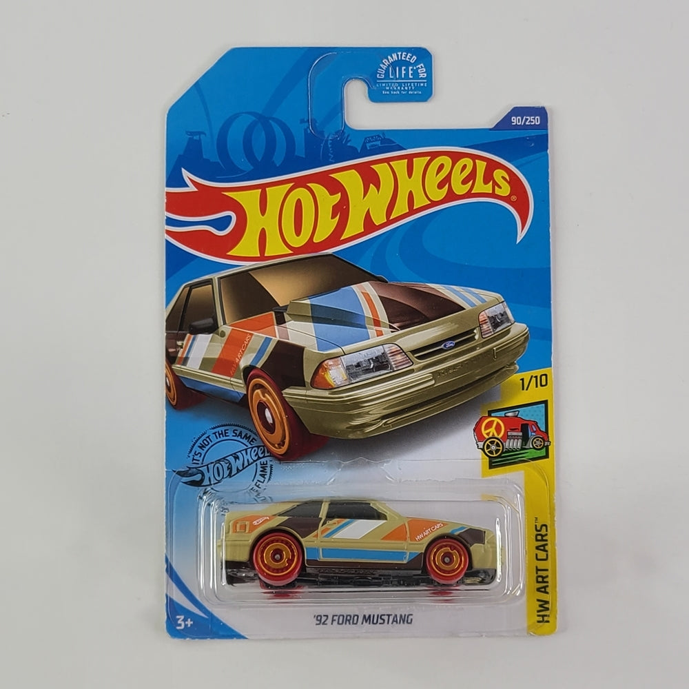 Hot Wheels - '92 Ford Mustang (Beige)