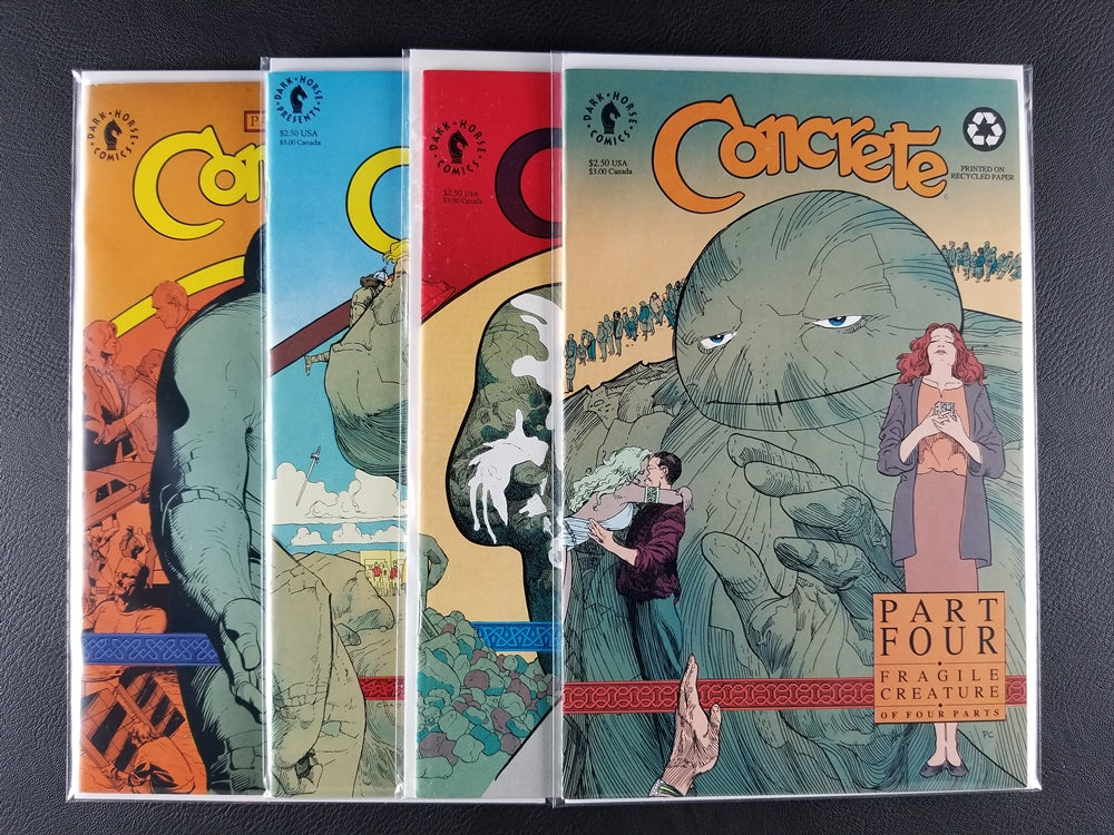 Concrete: Fragile Creature #1-4 Set (Dark Horse, 1991-92)