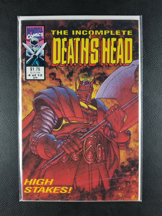 The Incomplete Death's Head #4 (Marvel, April 1993)