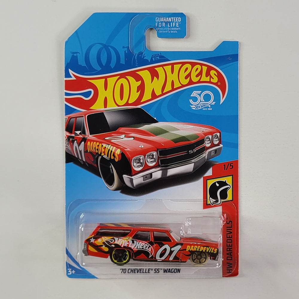 Hot Wheels - '70 Chevelle SS Wagon (Red)