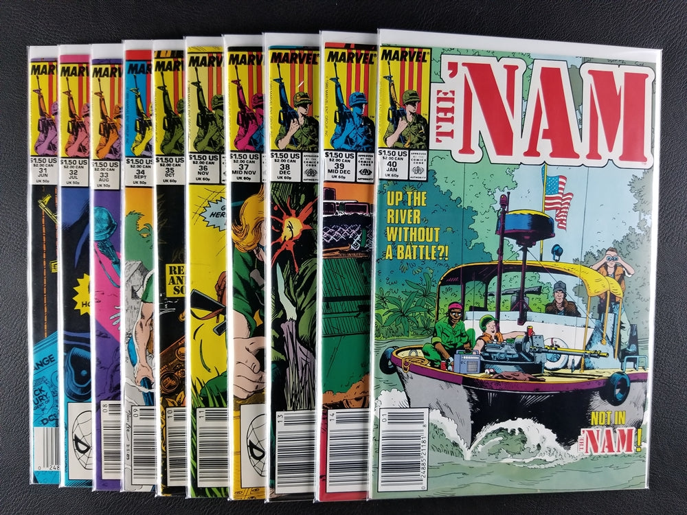 The 'Nam #31-40 Set (Marvel, 1989-90)