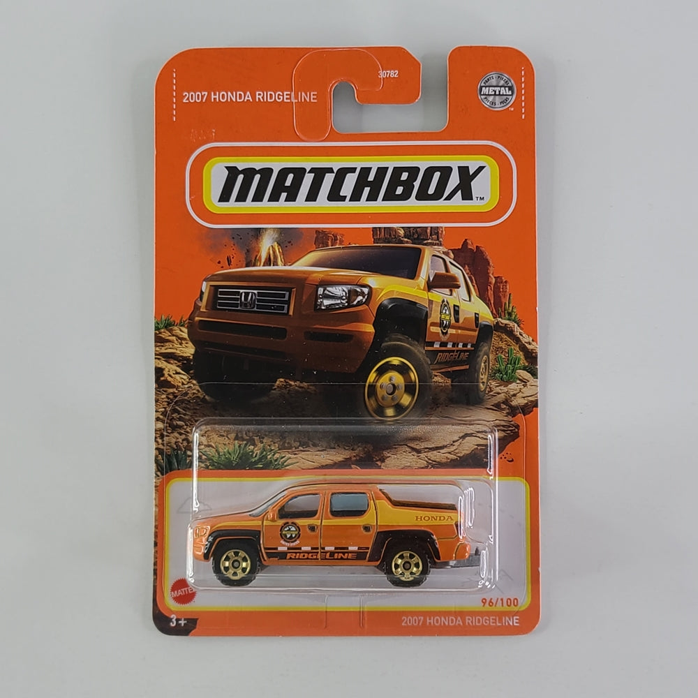 Matchbox - 2007 Honda Ridgeline (Metalflake Orange)