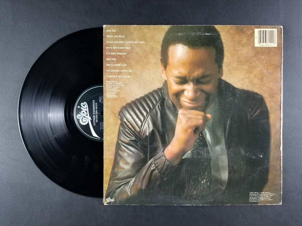 Luther Vandross - Never Too Much (1981, LP)