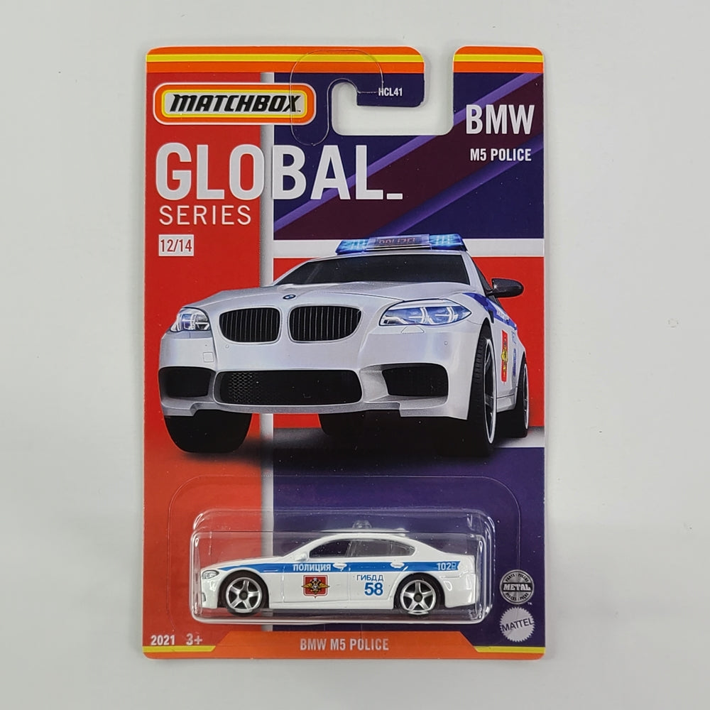 Matchbox - BMW M5 Police (White) [Target Exclusive]