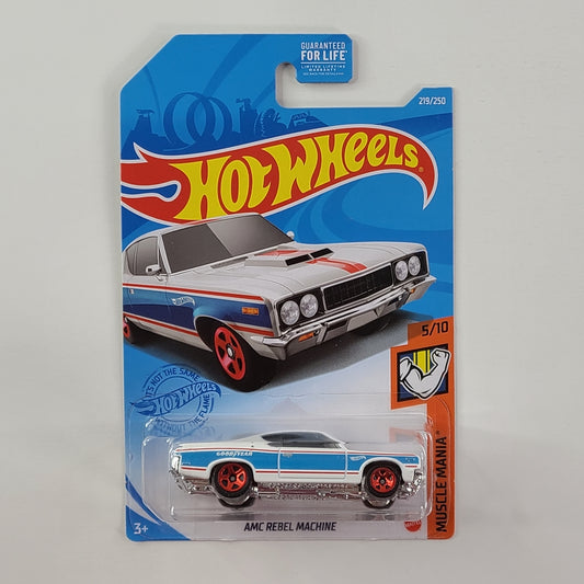 Hot Wheels - AMC Rebel Machine (White)