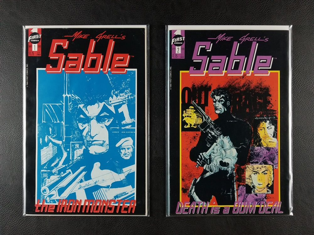 Mike Grell's Sable #1-10 Set (First Publishing, 1990)