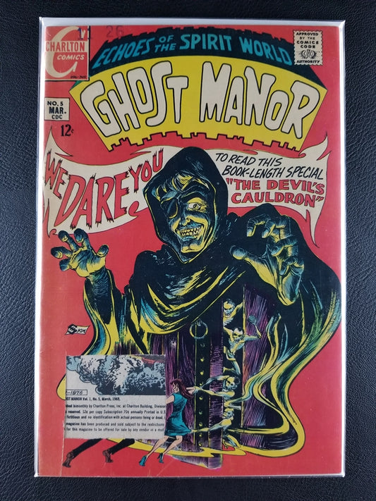 Ghost Manor [1968] #5 (Charlton Comics Group, March 1969)