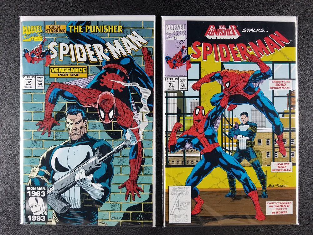 Spider-Man [1990] #32-34 Set (Marvel, 1993)