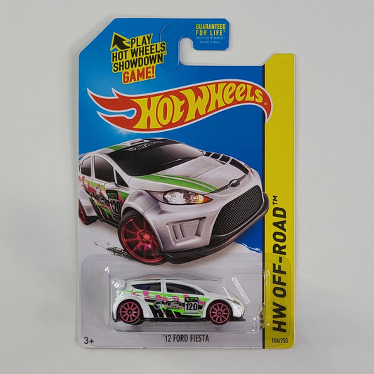 Hot Wheels - '12 Ford Fiesta (White)