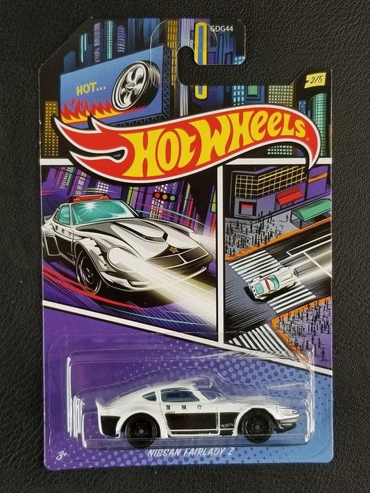 Hot Wheels - Nissan Fairlady Z (White) [2/5 - 2020 HW Police]