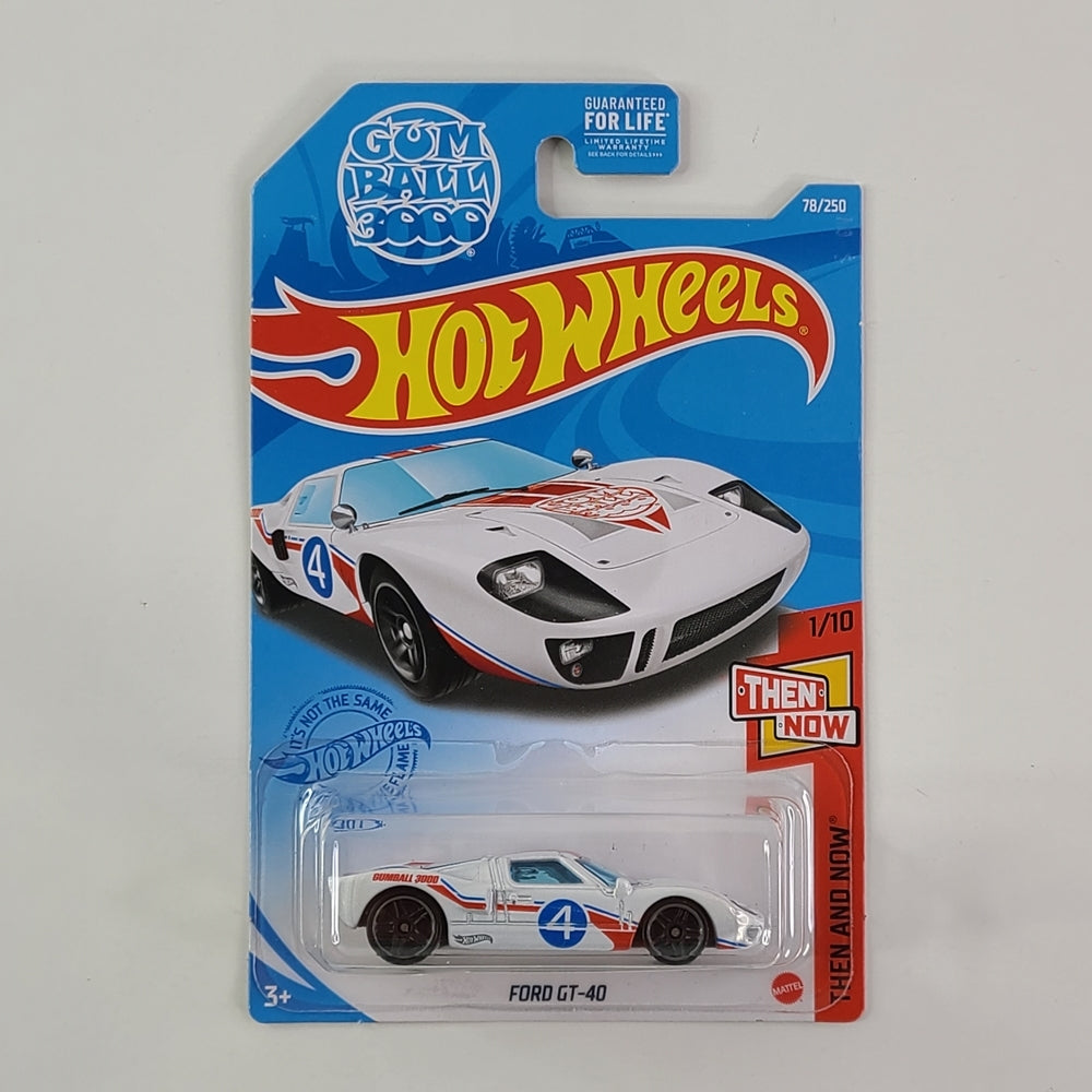 Hot Wheels - Ford GT-40 (Pearl White)