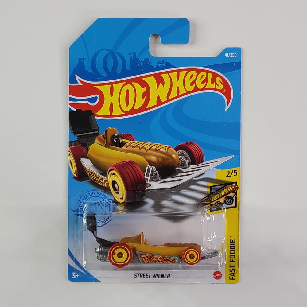 Hot Wheels - Street Weiner (Yellow) [Treasure Hunt] [Card Variant ...