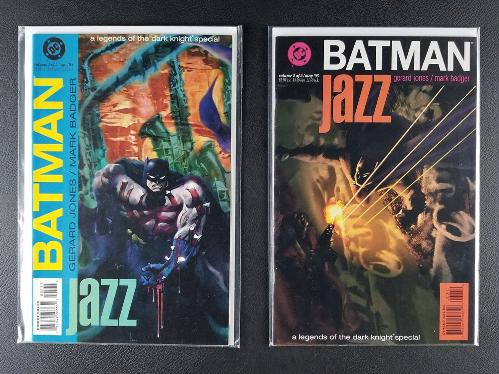 Batman: Legends of the Dark Knight - Jazz #1-3 Set (DC, 1995)