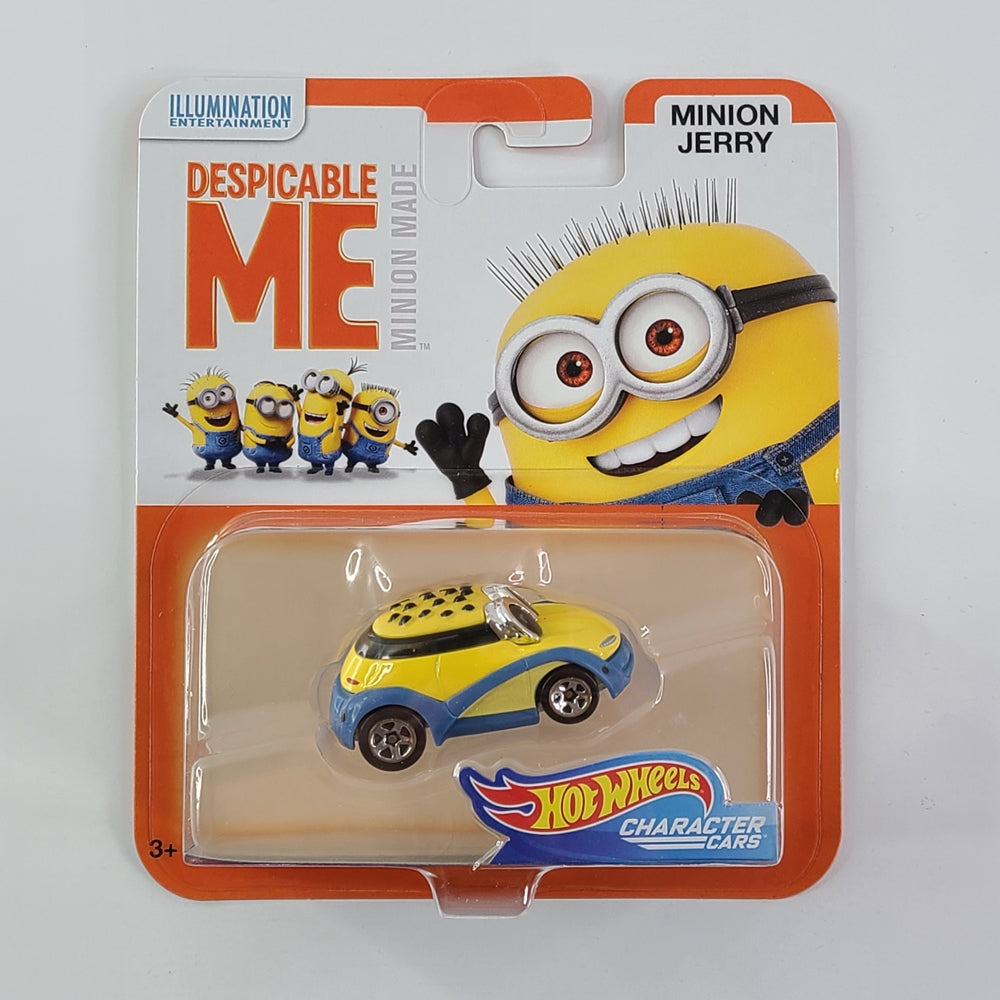 Hot Wheels Character Cars - Minion Jerry (Yellow)